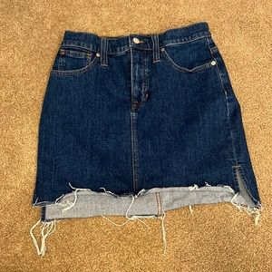 Madewell Jean Skirt Never Worn